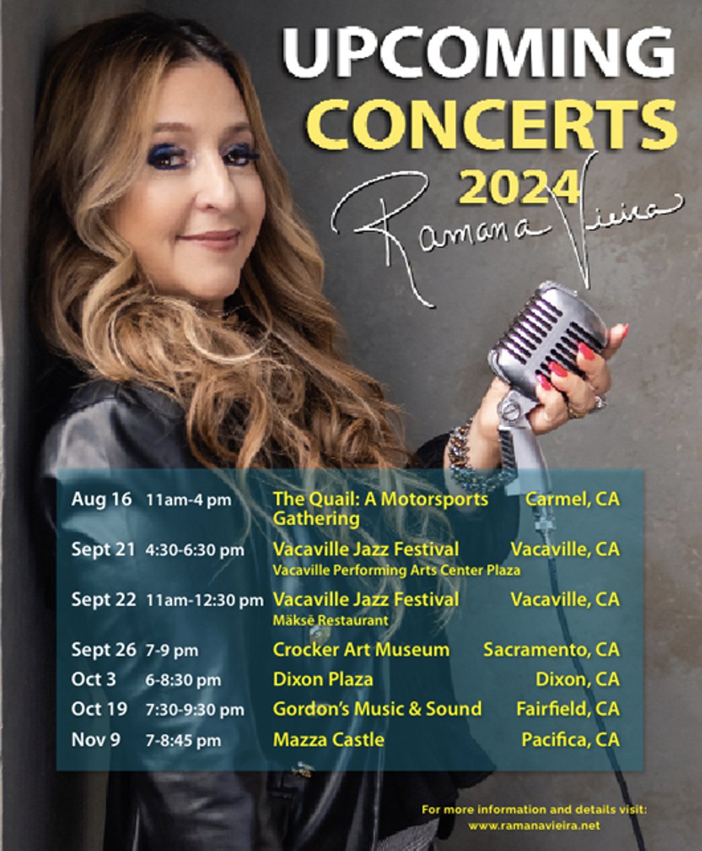 Ramana Vieira upcoming concerts 2024